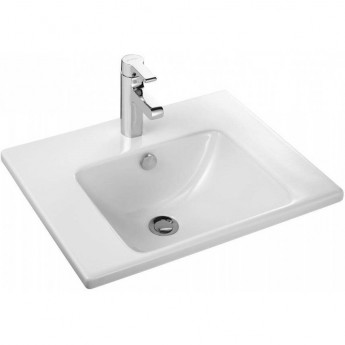 Раковина JACOB DELAFON ODEON UP E4756-00 56x44 накладная белая