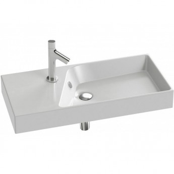 Раковина-столешница JACOB DELAFON RYTHMIK EXP112-Z-00 80x37 подвесная, встраиваемая белая Раковина-столешница JACOB DELAFON RYTHMIK EXP112-Z-00 80x37 подвесная, встраиваемая белая