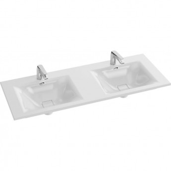 Раковина-столешница JACOB DELAFON SHERWOOD EXBS112-00 120x46 керамическая белая