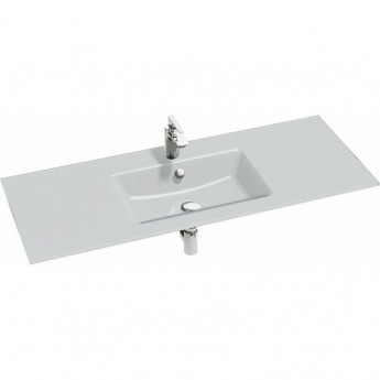 Стеклянная раковина JACOB DELAFON VOX EB2101-DD1 120 см белая