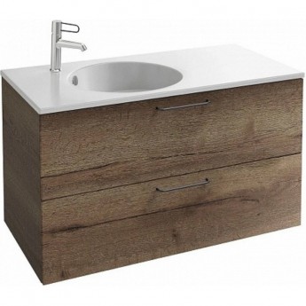 Тумба JACOB DELAFON ODEON RIVE GAUCHE EB2524-R9-E10 для раковины-столешницы 100 см квебекский дуб Тумба JACOB DELAFON ODEON RIVE GAUCHE EB2524-R9-E10 для раковины-столешницы 100 см квебекский дуб