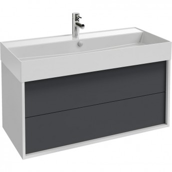 Тумба JACOB DELAFON VIVIENNE EB1585-N18-S40 под раковину, 100 см корпус белый