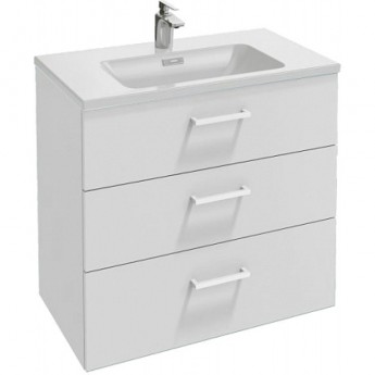 Тумба JACOB DELAFON VOX EB2098-R2-N18 под раковину, 80 см белый блестящий Тумба JACOB DELAFON VOX EB2098-R2-N18 под раковину, 80 см белый блестящий